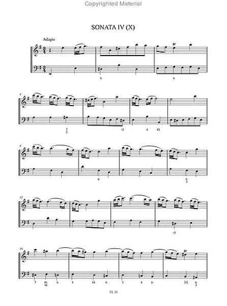 12 Sonatas from the Parma ms. Sanv. D. 145 for Treble Recorder and Continuo - Vol. 2: Sonatas Nos. 7-12
