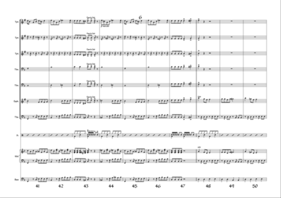 Baggy Trousers Brass Ensemble scores gallery preview page 6