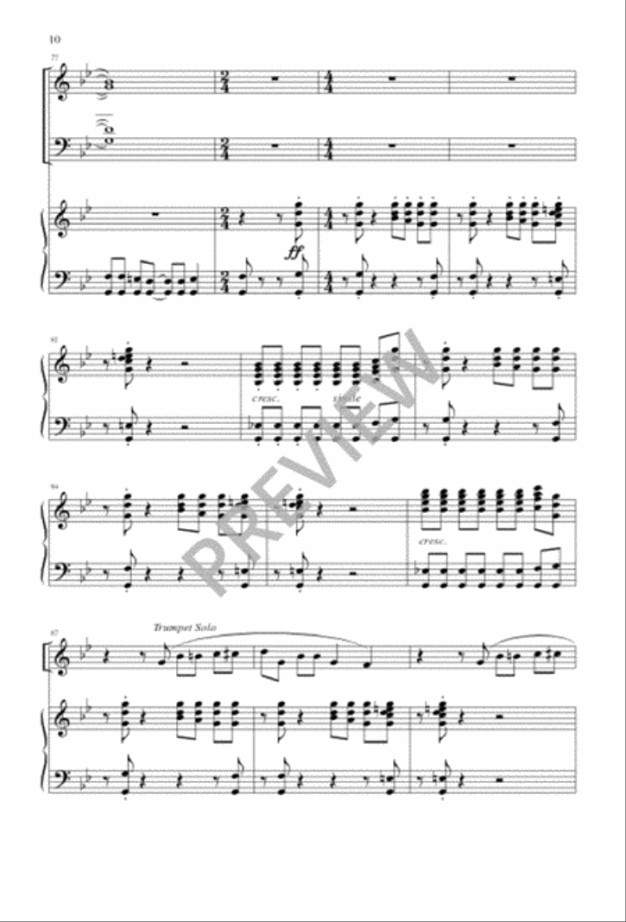 Thank You, Lord 4-Part scores gallery preview page 11