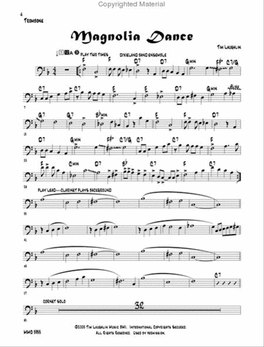 <br>Sheet music extract