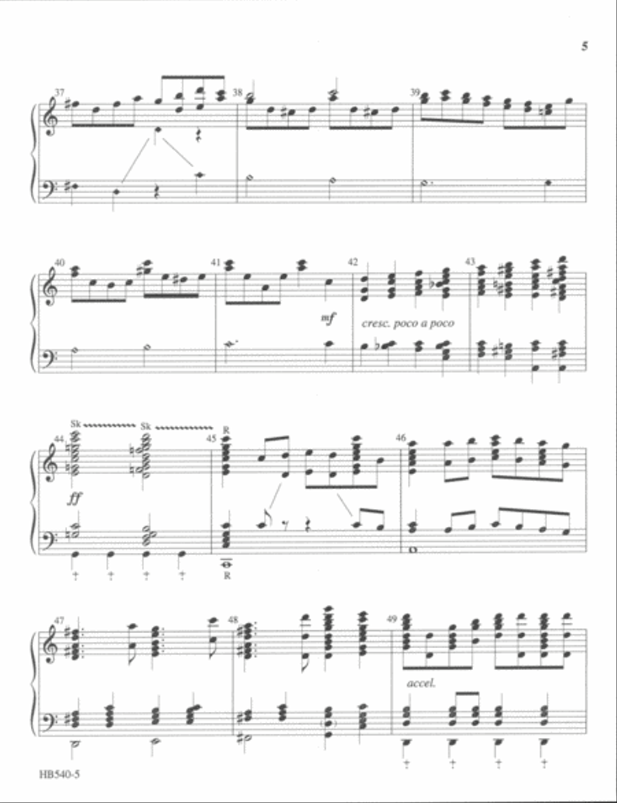 All Glory, Laud and Honor - Page 5-Octaves scores gallery preview page 5