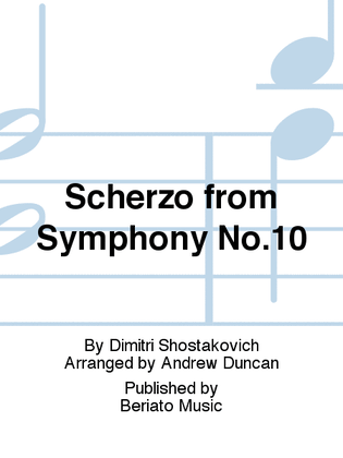 Book cover for Scherzo from Symphony No.10