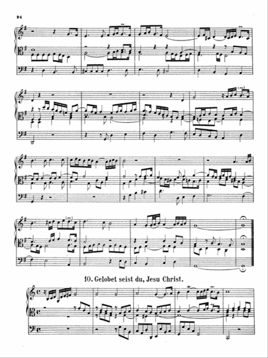 Buxtehude: Organ Works, Volume IV Organ scores gallery preview page 1