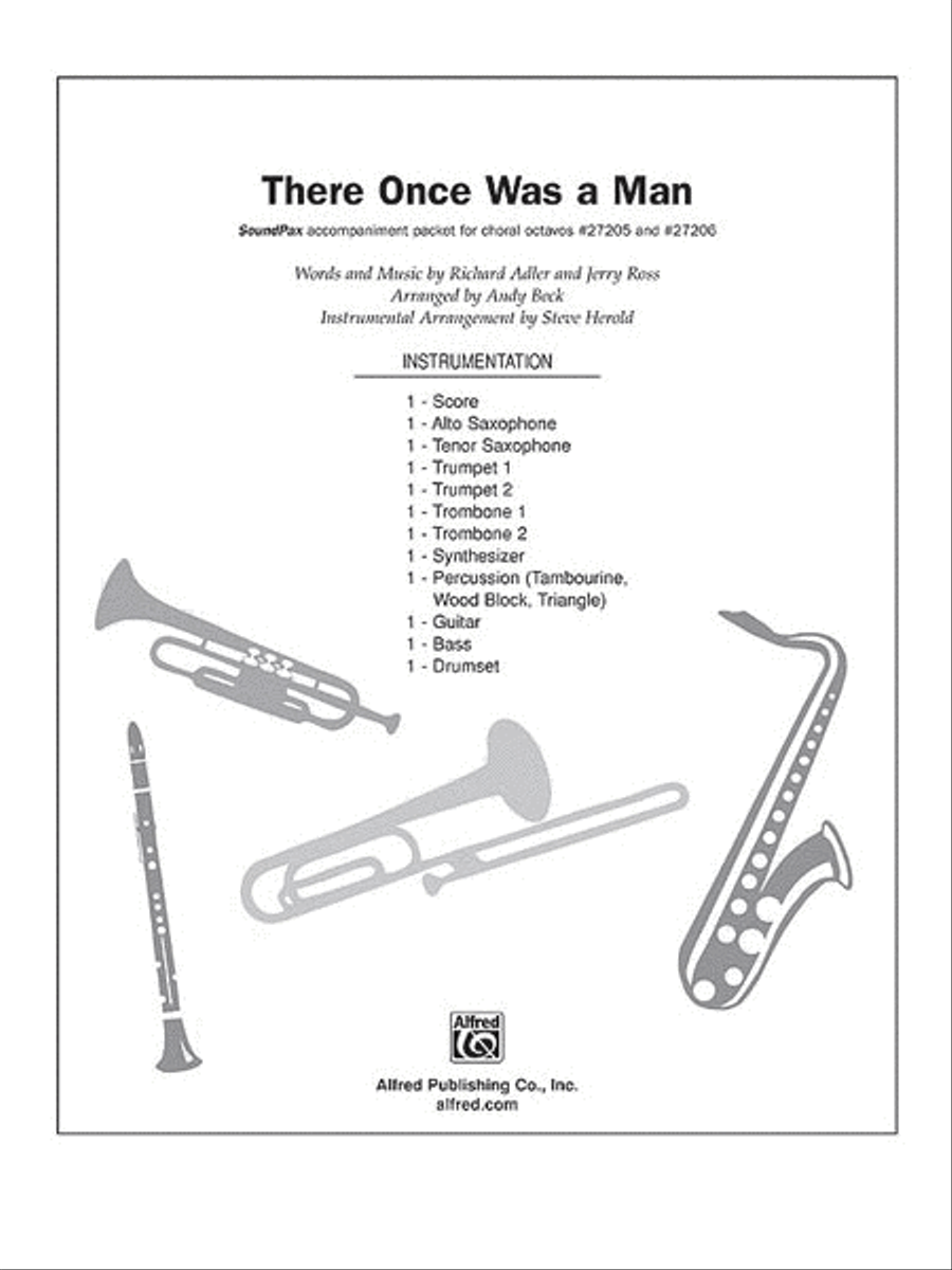 There Once Was a Man Choir scores gallery preview page 1