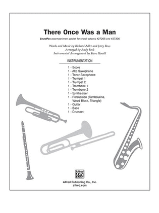 Book cover for There Once Was a Man