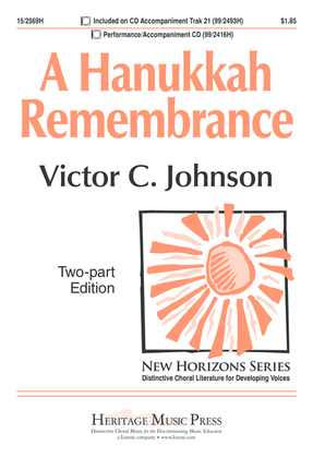 Book cover for A Hanukkah Remembrance