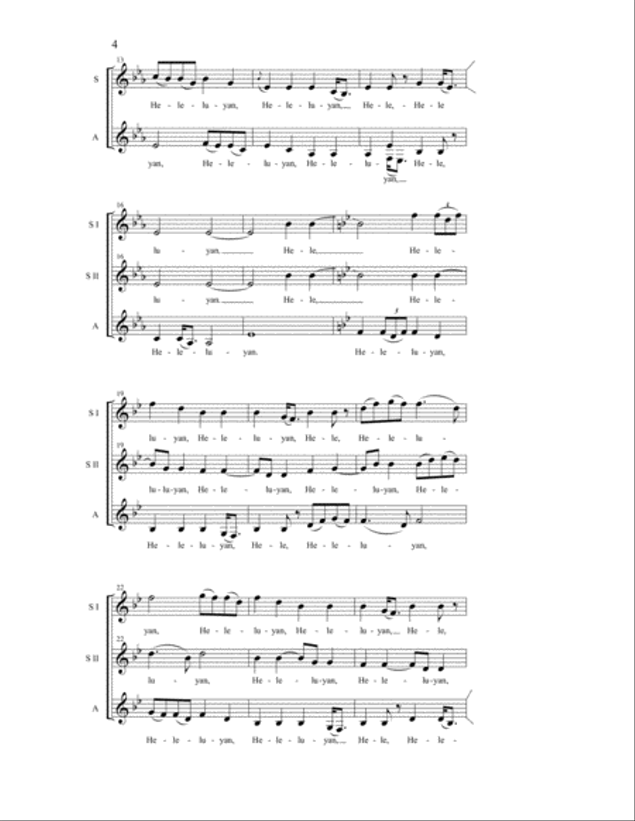 Heleluyan Heleluyan SSAA scores gallery preview page 3
