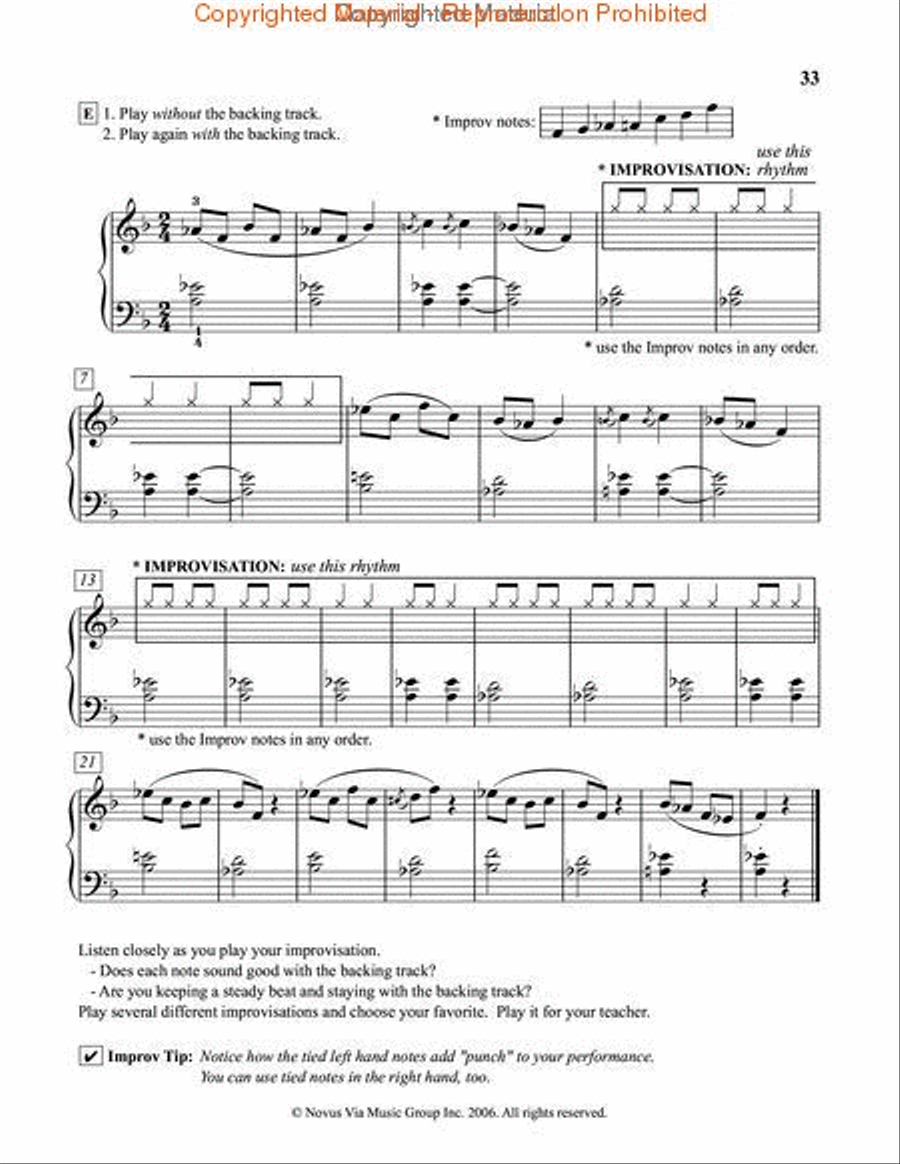 American Popular Piano - Etudes Piano Method scores gallery preview page 3