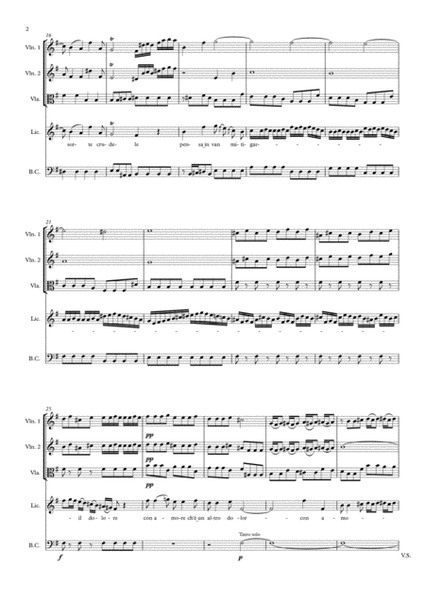 Alma oppressa da sorte crudele - Antonio Vivaldi - Full Score image number null
