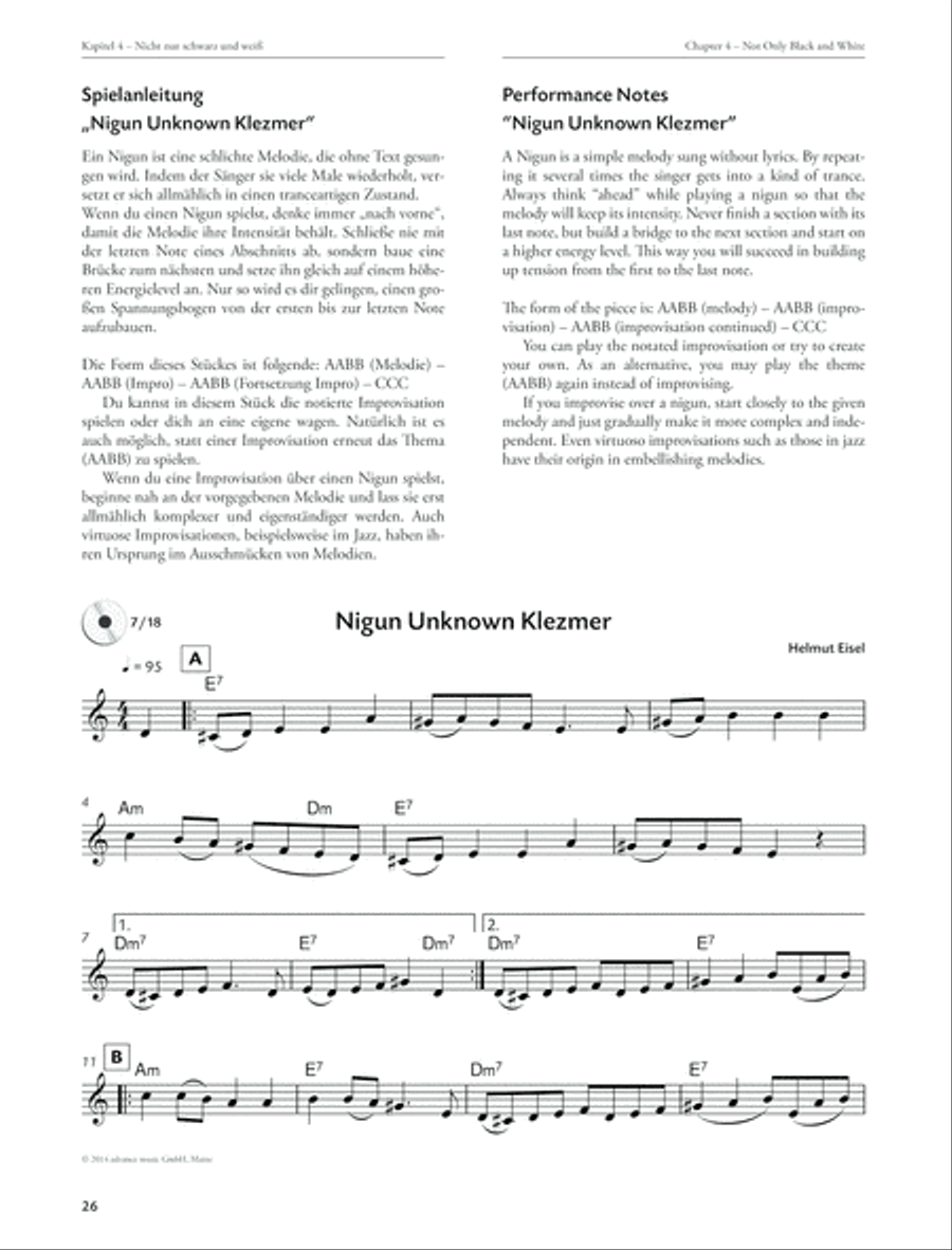 Talking Clarinet Small Ensemble scores gallery preview page 3