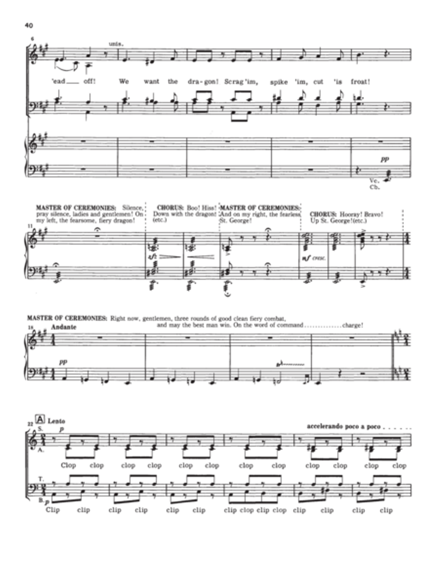 The Reluctant Dragon 4-Part scores gallery preview page 14