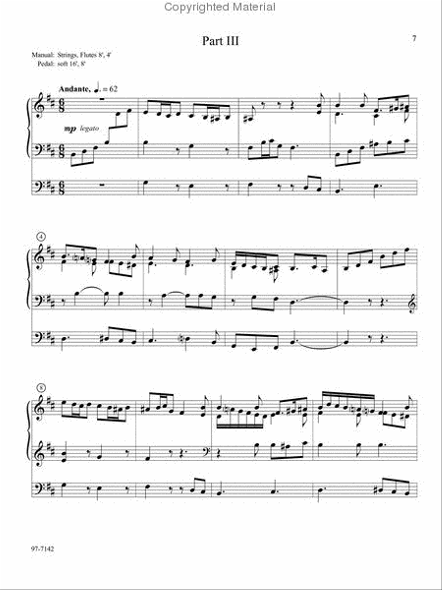 A Mighty Fortress Is Our God: Reformation Suite for Organ and Trumpet in Seven Movements Trumpet scores gallery preview page 4