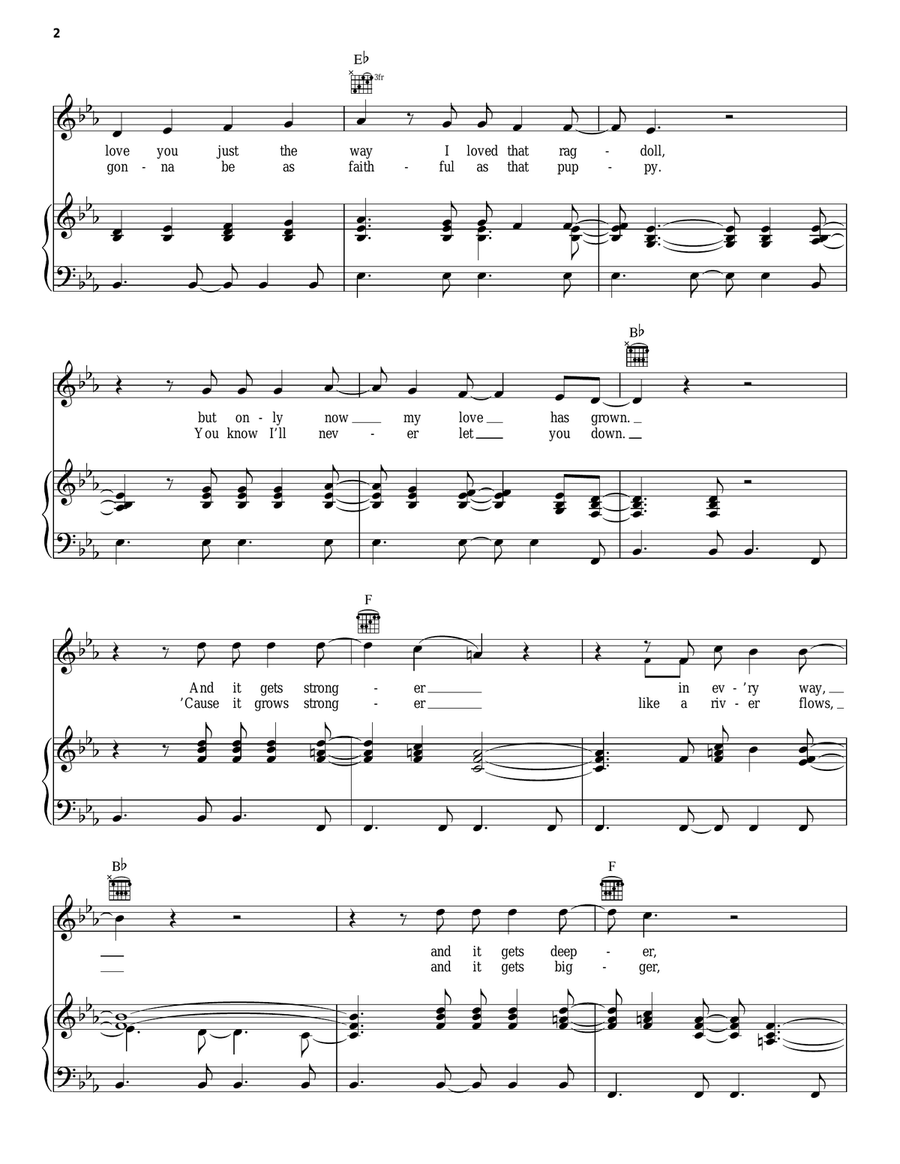 River Deep - Mountain High Acoustic Guitar scores gallery preview page 2