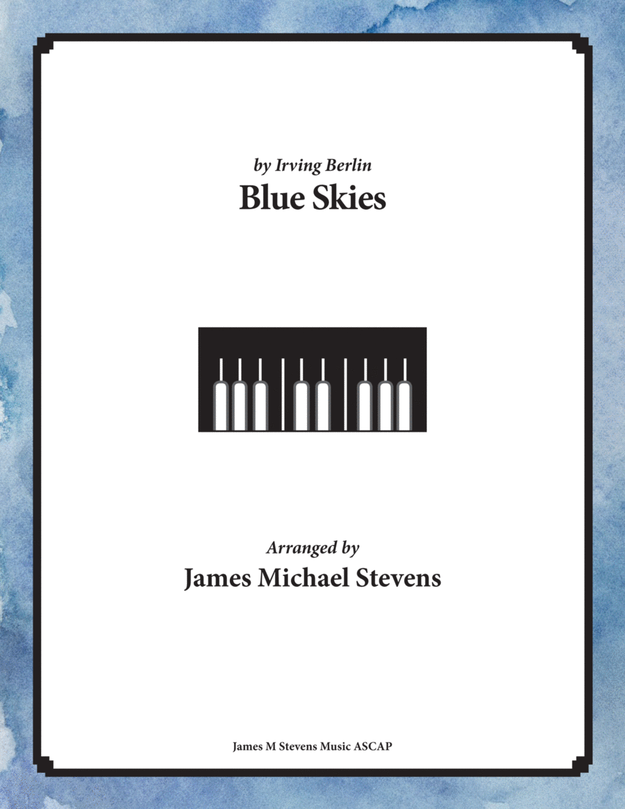 Blue Skies Piano Solo scores gallery preview page 1