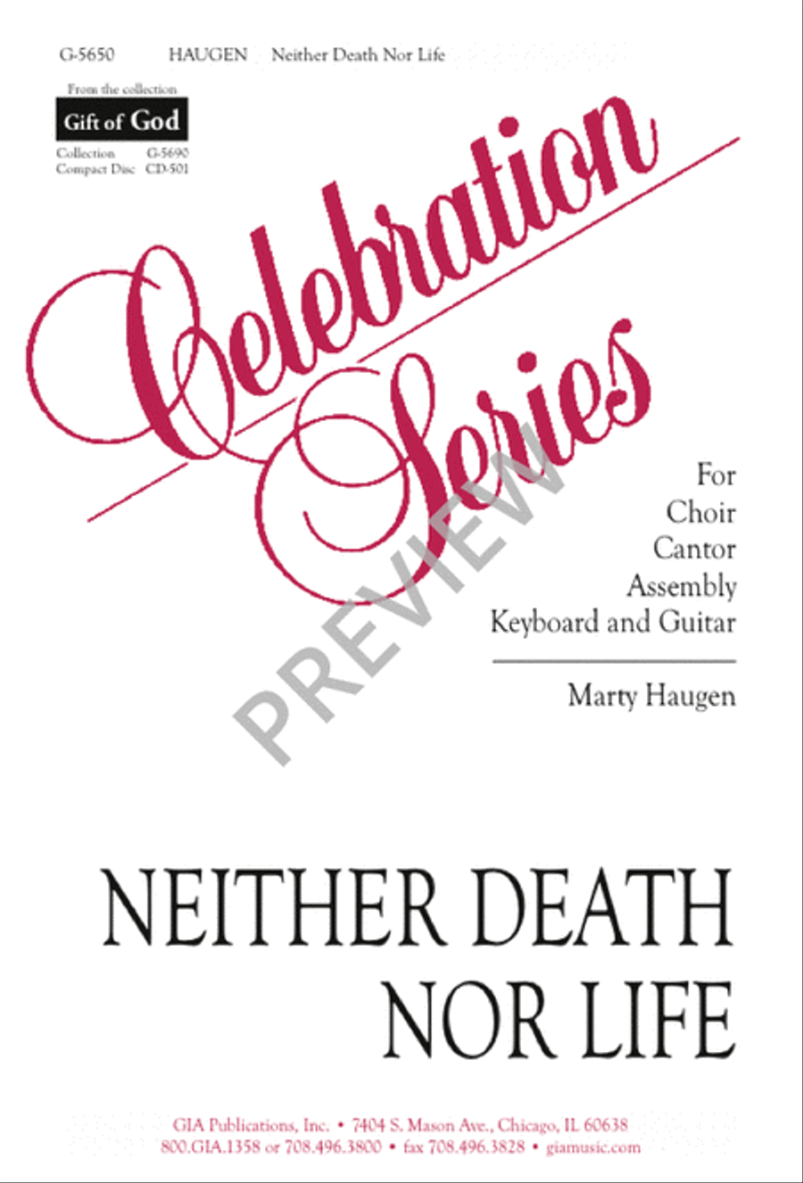 Neither Death Nor Life 4-Part scores gallery preview page 1