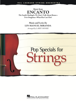 Book cover for Music from Encanto
