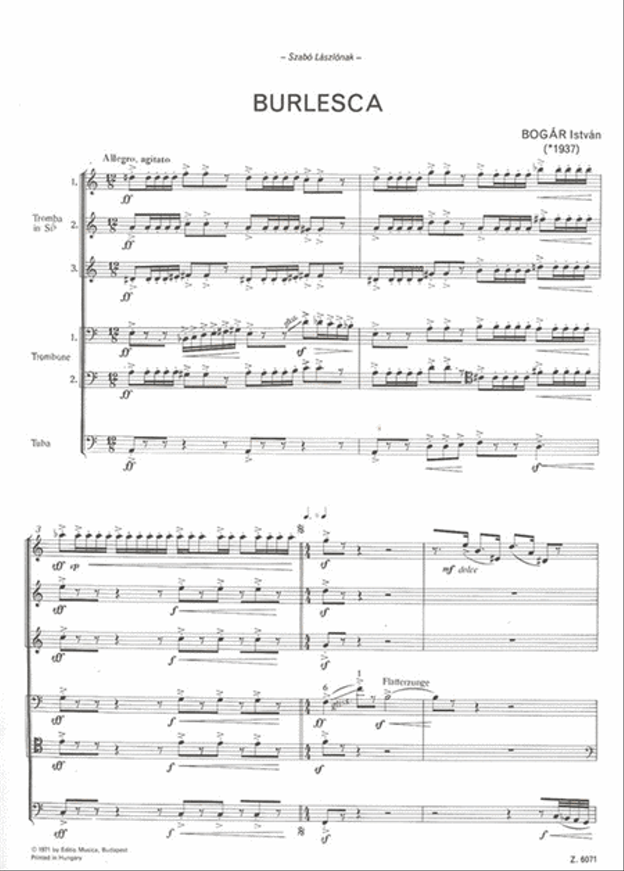 Burlesca Chamber Music scores gallery preview page 2