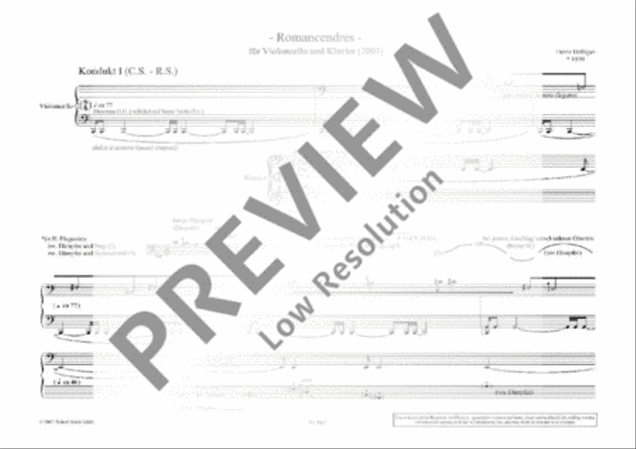 Romancendres Piano Accompaniment scores gallery preview page 2