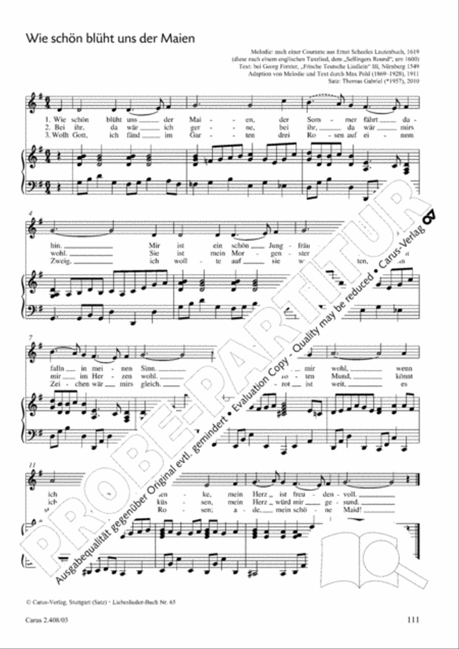 Love songs. Collection for voice & piano. 80 arrangements for weddings and celebrations Voice scores gallery preview page 85
