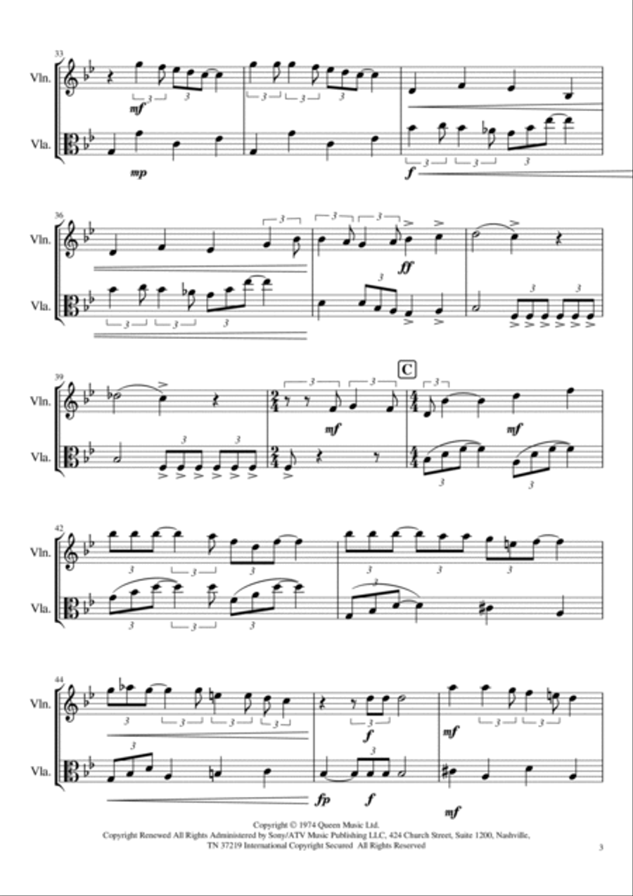 Killer Queen Killer Queen Set of Parts scores gallery preview page 3