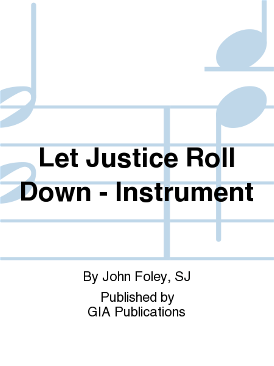 Let Justice Roll Down - Instrument edition Cello scores gallery preview page 1