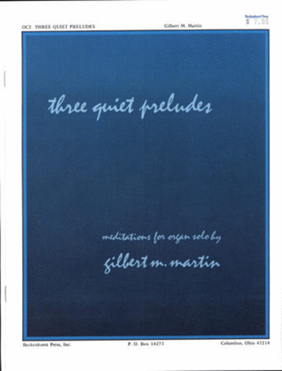 Book cover for Three Quiet Preludes