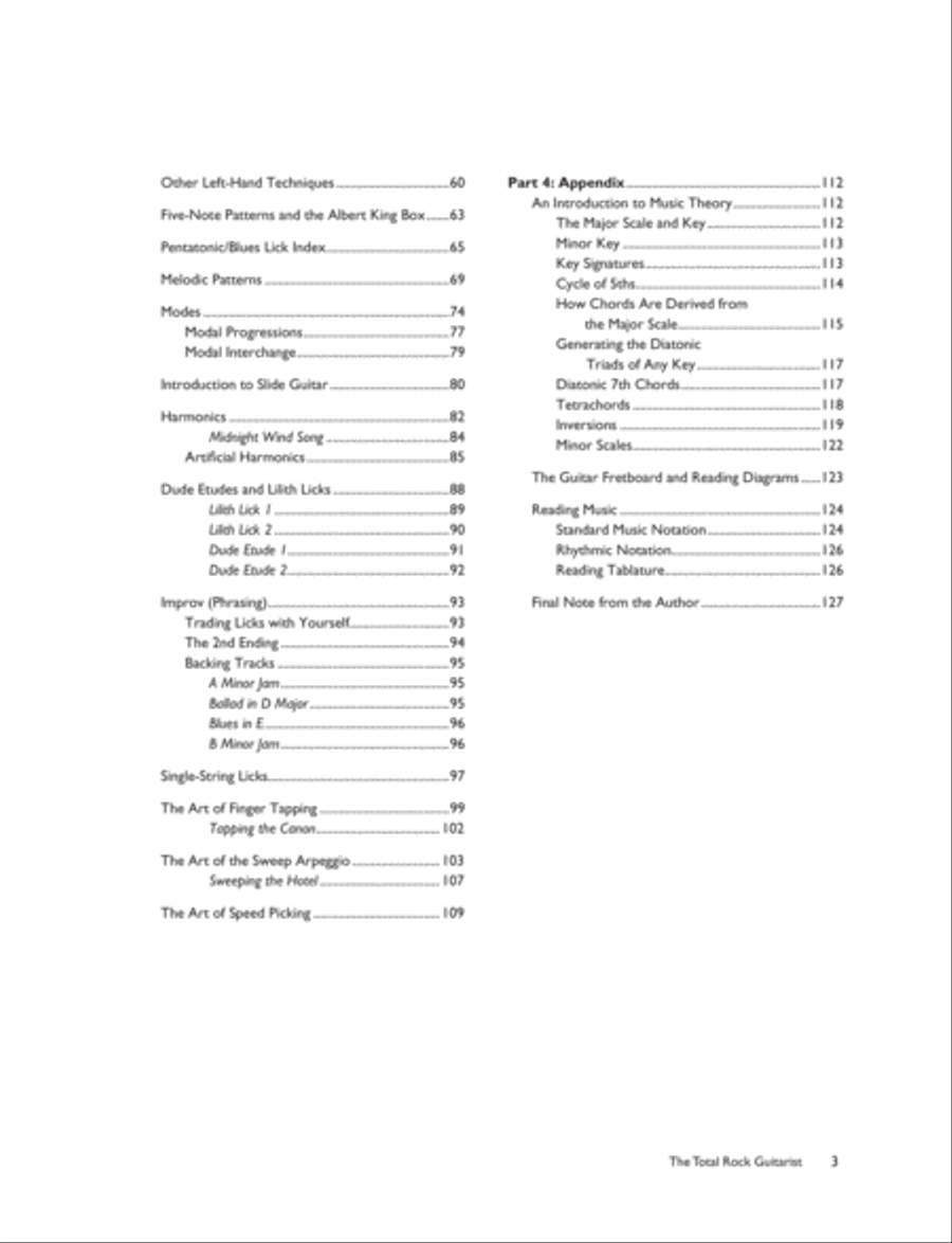The Total Rock Guitarist Electric Guitar scores gallery preview page 3