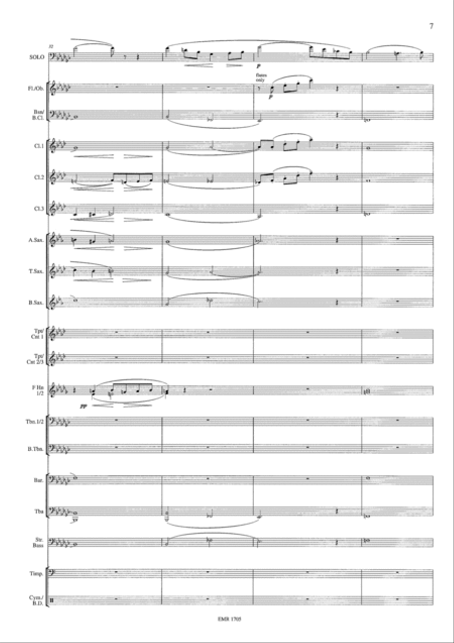 Morceau Symphonique Morceau Symphonique Concert Band scores gallery preview page 8
