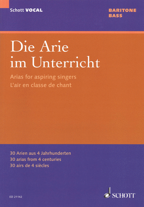 Book cover for Arias for Aspiring Singers