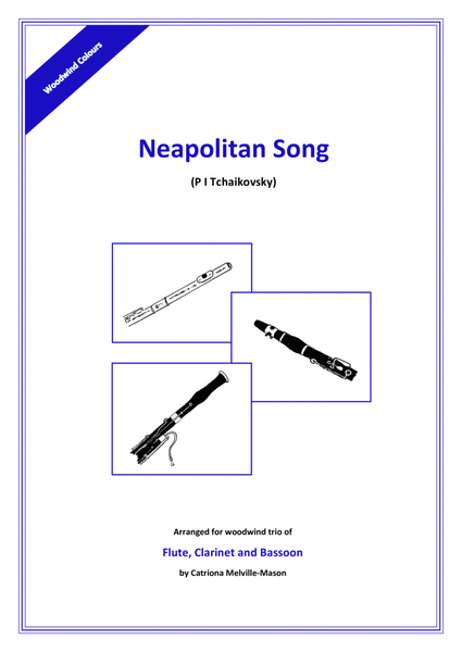 Neapolitan Song (flute, clarinet and bassoon) image number null