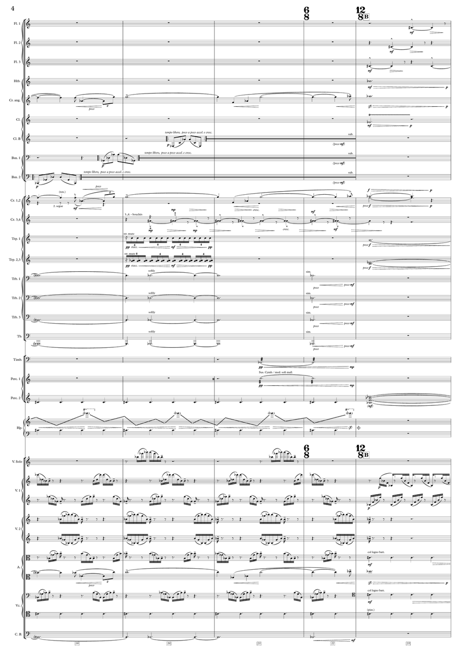 Sortilèges - Score Only Full Orchestra scores gallery preview page 4