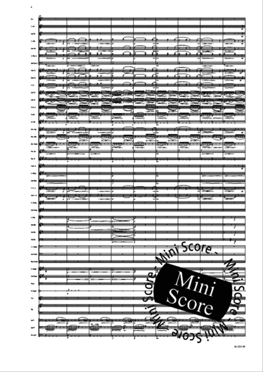 Ma Vlast Concert Band scores gallery preview page 8