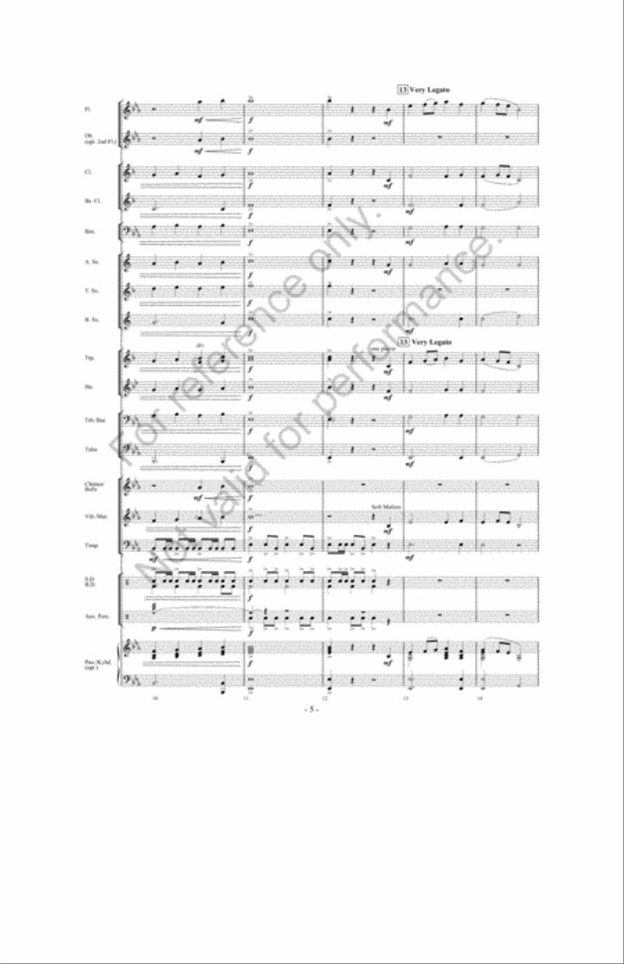 Journey To The Stars Concert Band scores gallery preview page 4