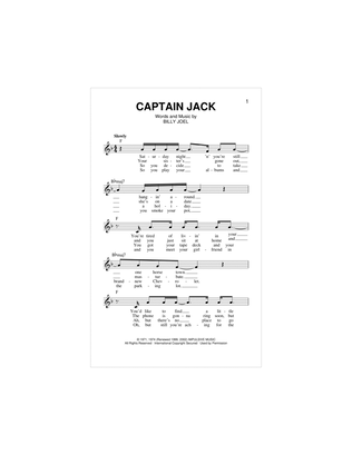 Book cover for Captain Jack