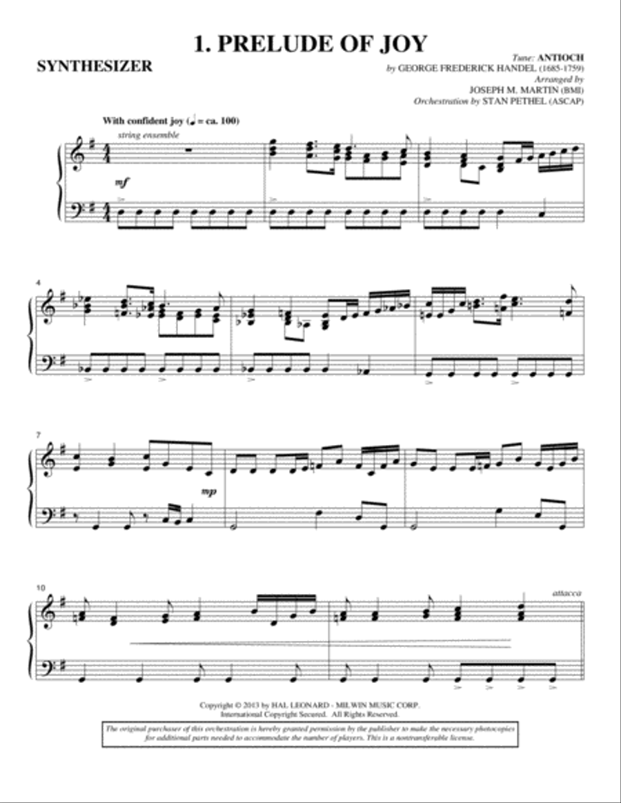 Sing A Song Of Christmas - Keyboard/ Synthesizer Choir scores gallery preview page 1