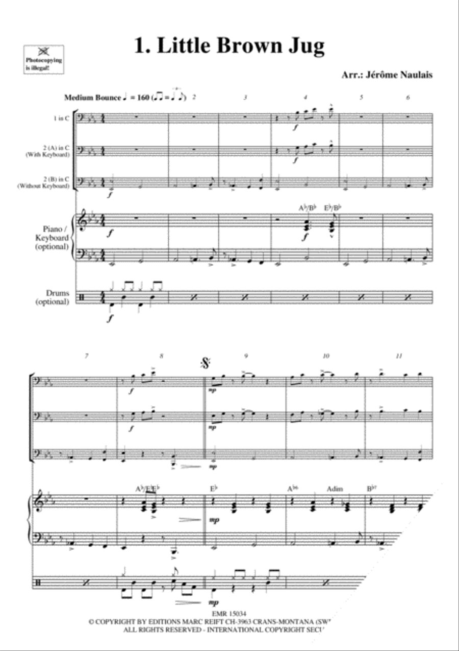 Trombone Duets Vol. 5 Trombone Duet scores gallery preview page 3