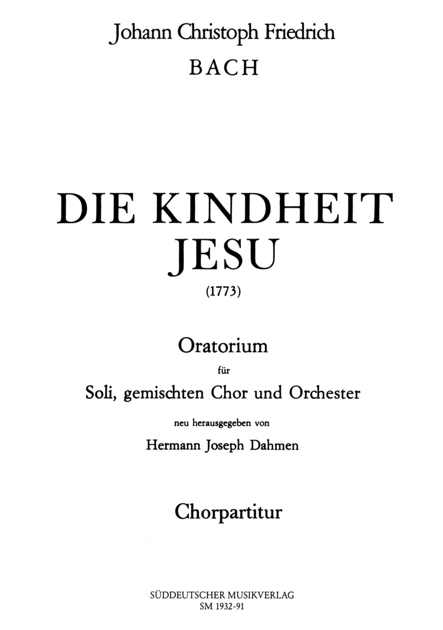 Die Kindheit Jesu 4-Part scores gallery preview page 1