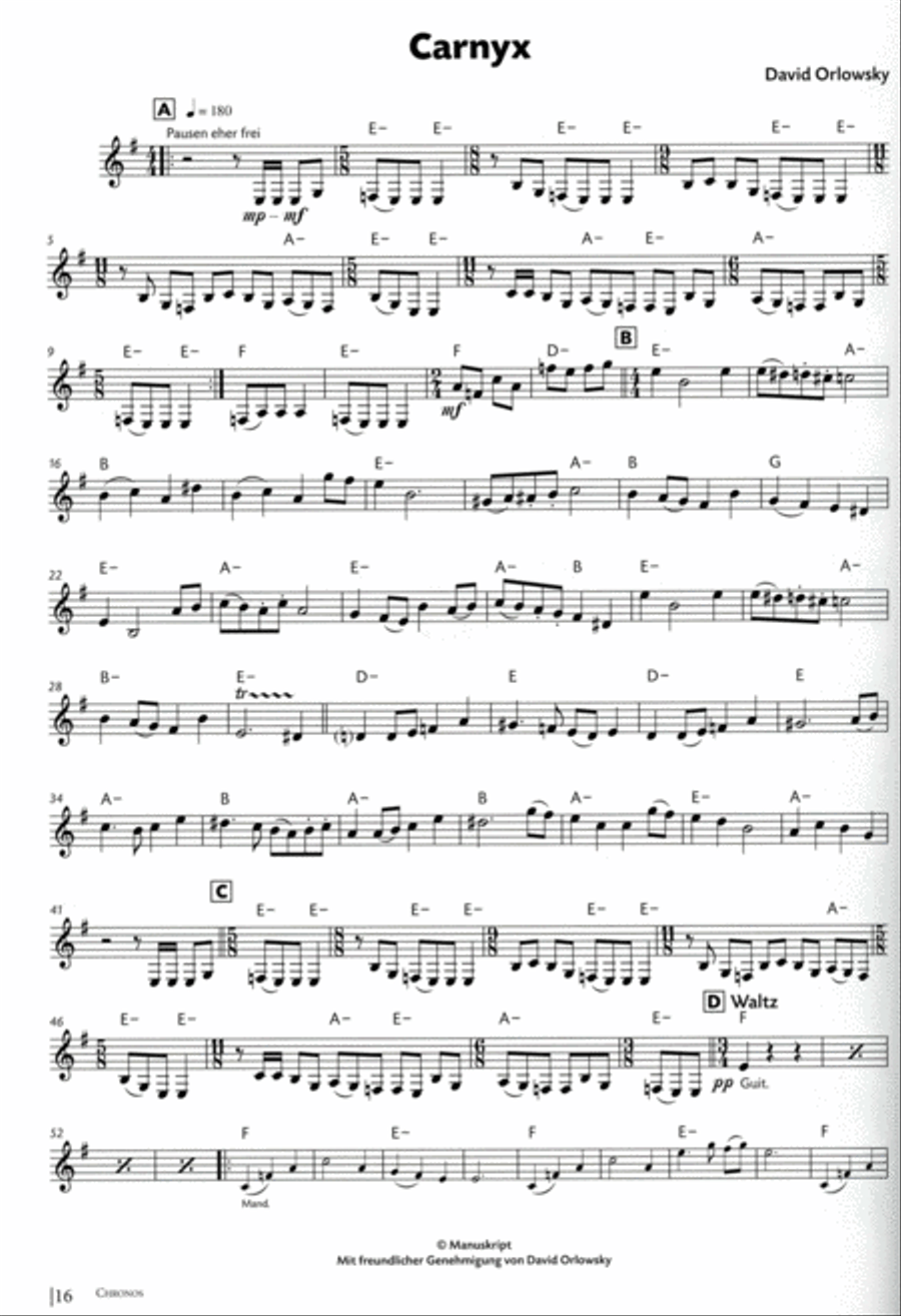 Chronos Small Ensemble scores gallery preview page 2
