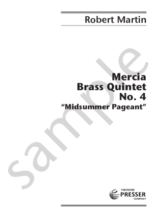 Book cover for Mercia Brass Quintet No. 4