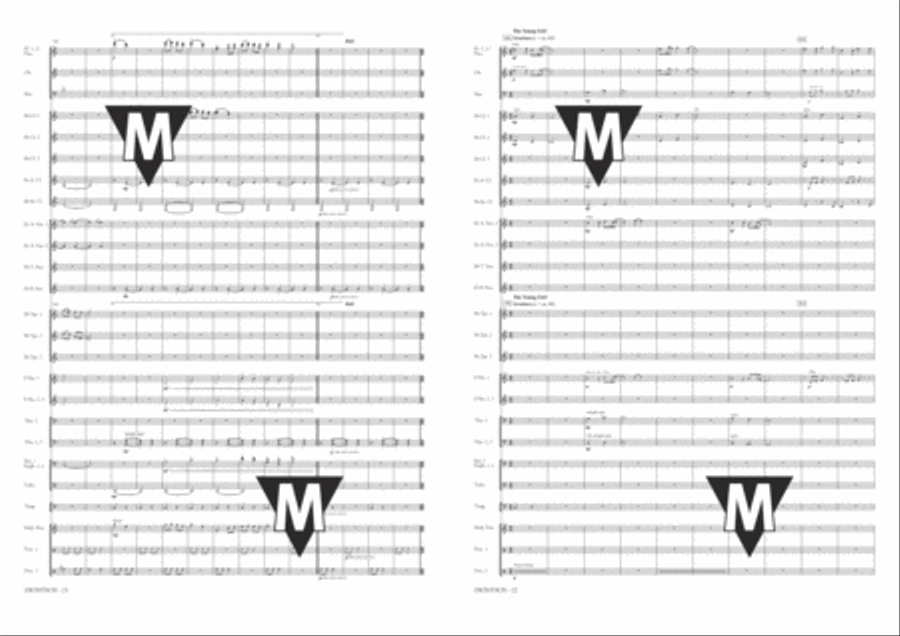 Dionysos Concert Band scores gallery preview page 12