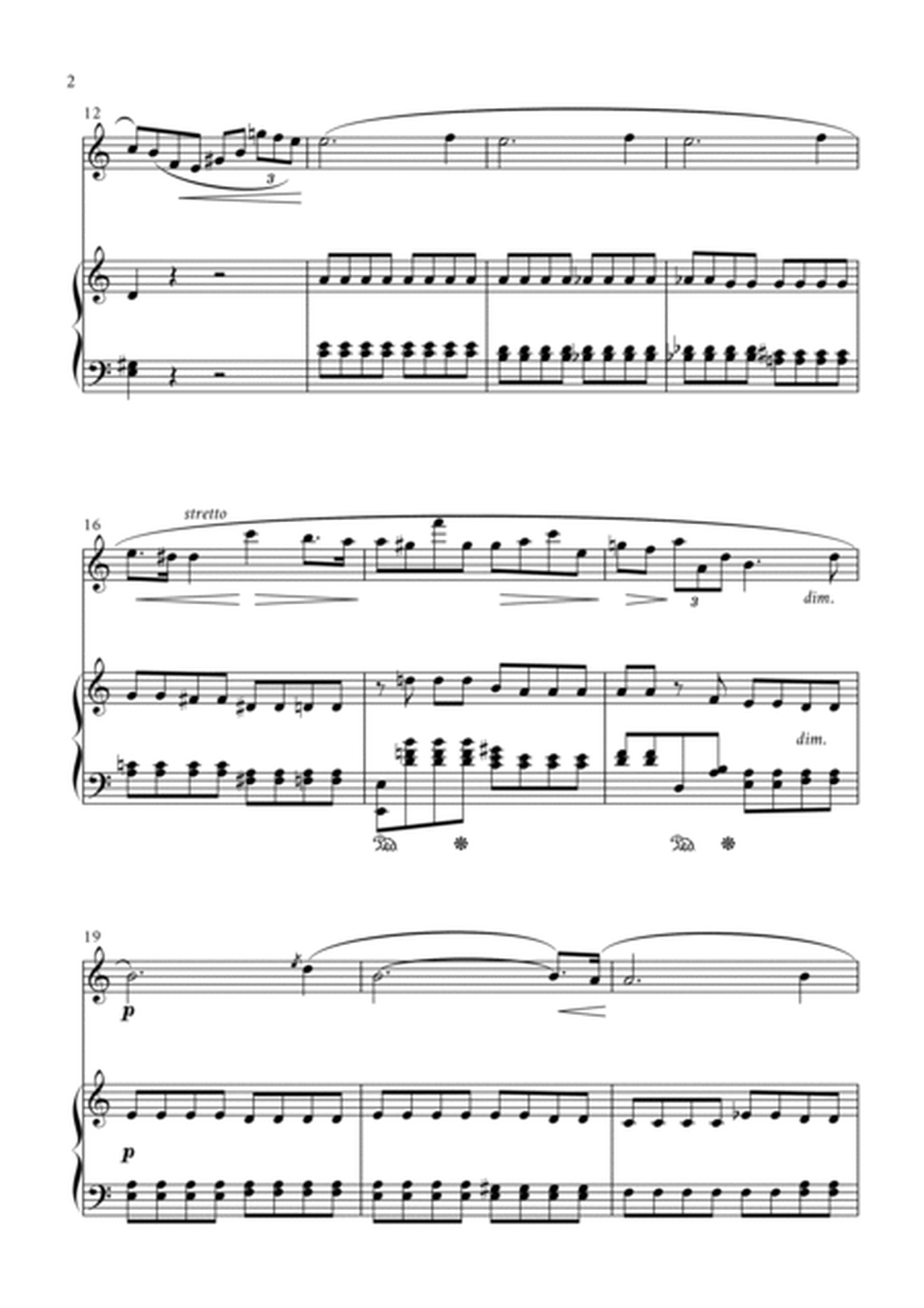 Prelude in E minor (Op. 28, n.4) - Oboe and Piano image number null
