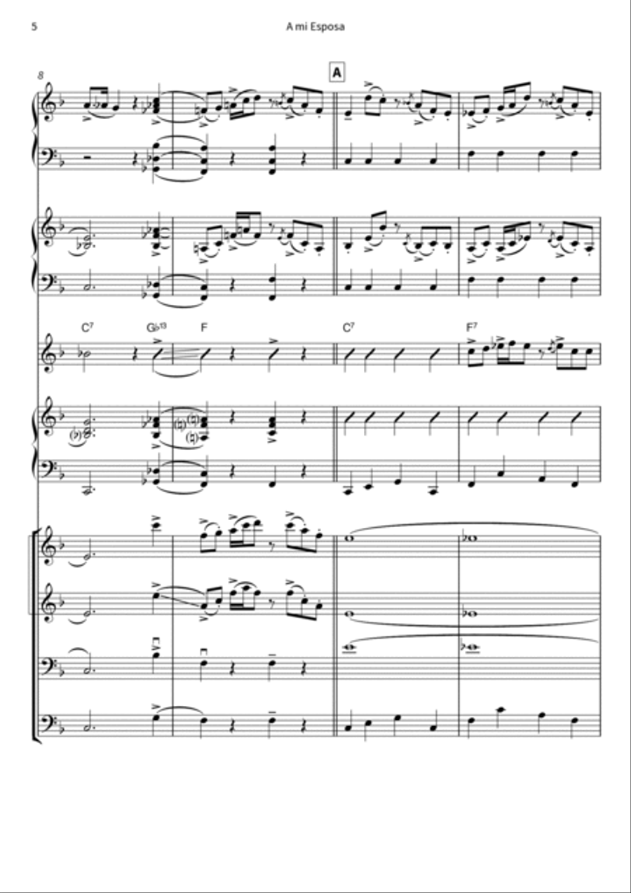 A mi Esposa Cello scores gallery preview page 6