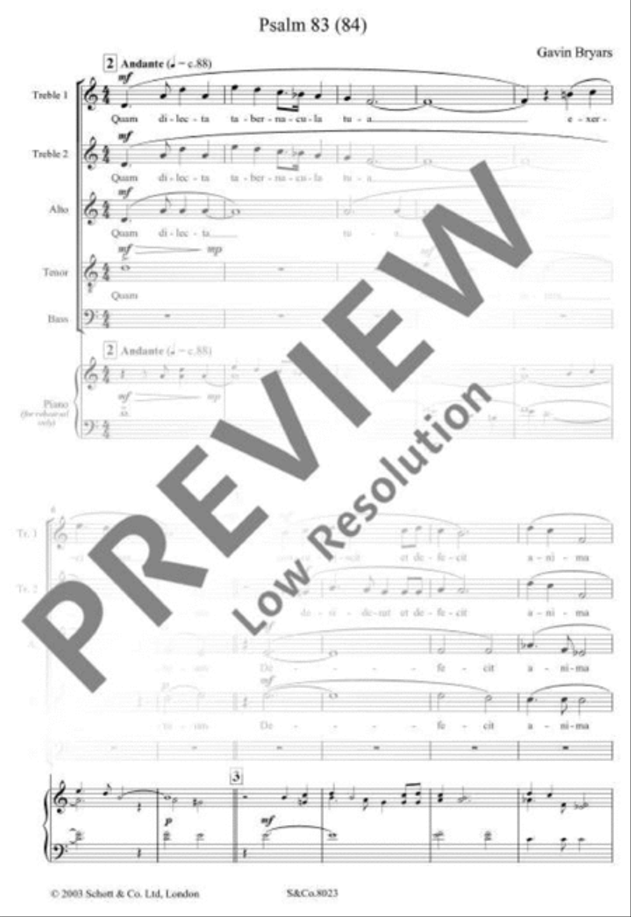 Psalm 83 (84) Psalm 83 (84) SSATB scores gallery preview page 8