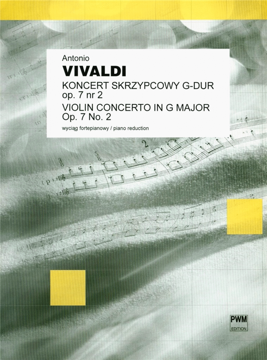 Concerto G Major Op. 7/2