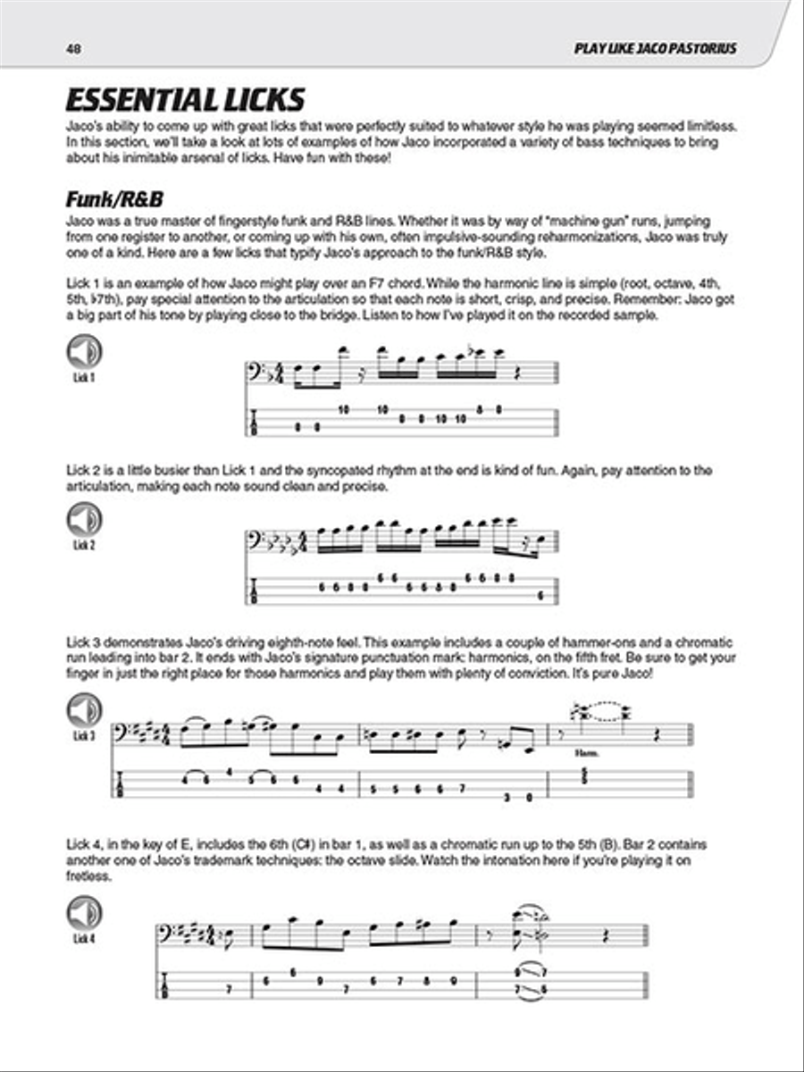 Play Like Jaco Pastorius image number null