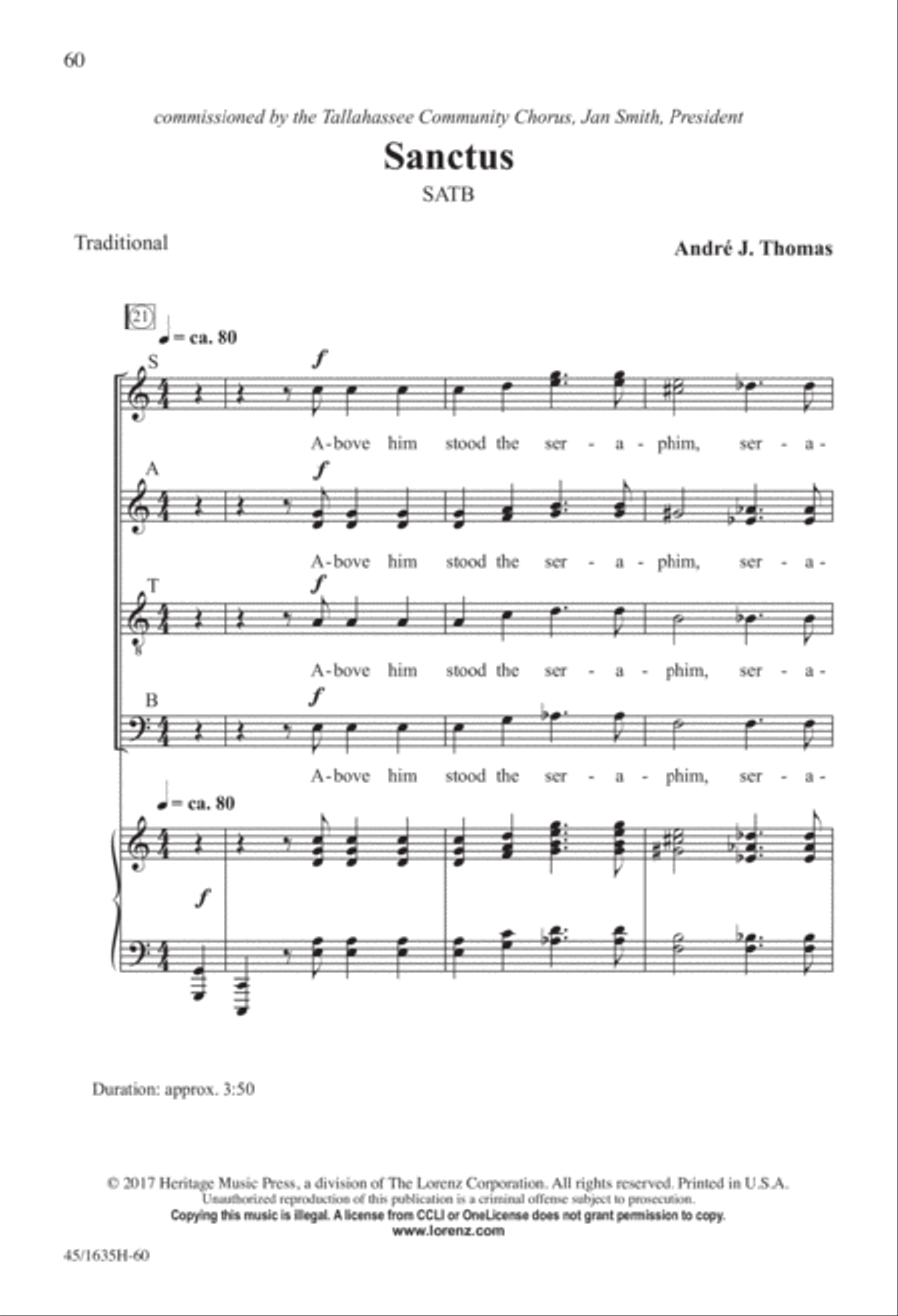 Mass: A Celebration of Love and Joy 4-Part scores gallery preview page 28