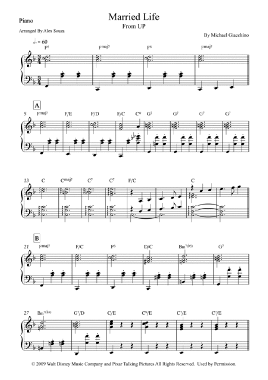 Married Life Married Life String Duet scores gallery preview page 2