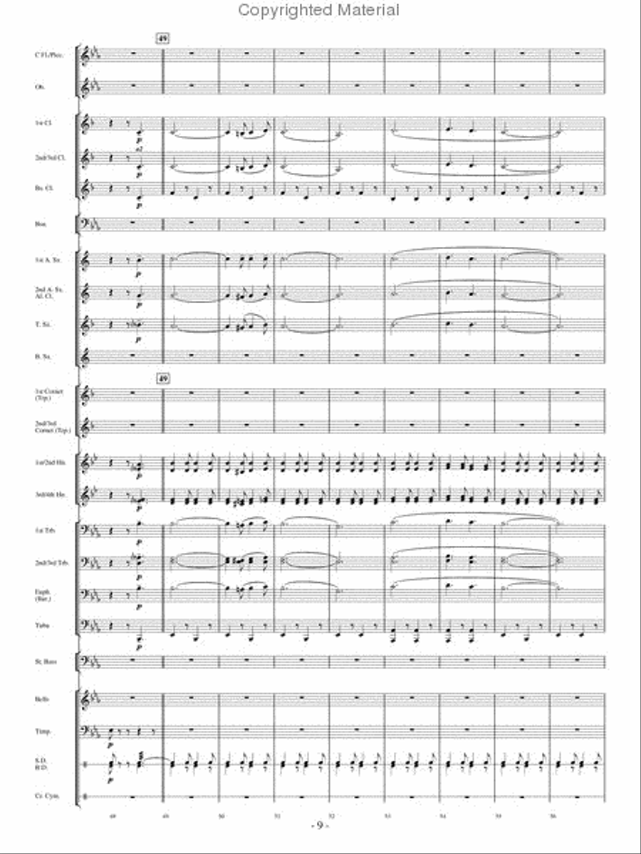 Our Director Concert Band scores gallery preview page 8
