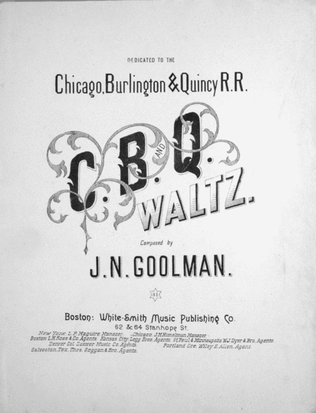 Book cover for C.B. and Q. Waltz