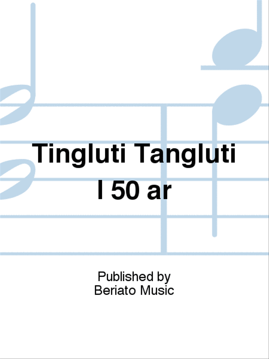 Tingluti Tangluti I 50 år School and Community scores gallery preview page 1